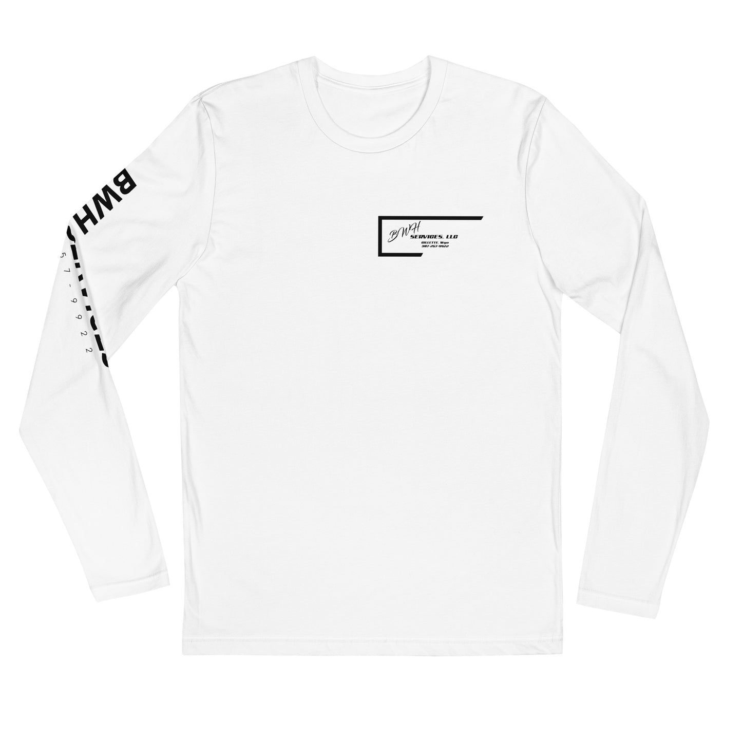 Long Sleeve Fitted Crew